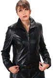 Armhole Princes Cut Leather Jacket