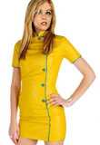  Short Easter Leather Dress | Stylish Easter Gift
