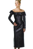 Gorgeous Corseted Leather Dress | Womens Easter Leather Dress
