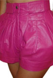 Attractive Pair Of Easter Leather Shorts for Women