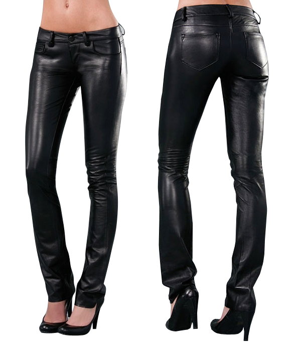 skinny leather pants womens