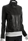 Fitted Spring Leather Jacket | Spring Clothes