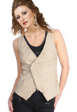 Spring Leather Vest | Party Wear Spring Dresses  