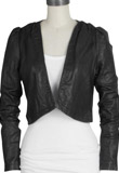 Charismatic Cropped Thanksgiving Jacket | Thanksgiving Day Leather Jacket