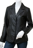 Aesthetically Created Leather Blazer | Thanksgiving Day Gifts