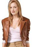 Awesome Cropped Leather Jacket Specially for Youth Day 