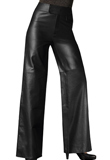 Haute High Waist Leather Pants | Leather Pants for Youth Day