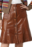 A-line Leather Skirt | International Youth Day 2010 Collection
