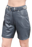 Attractive Womens Leather Shorts