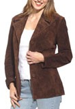 Buy Womens Light Weight Leather Blazer