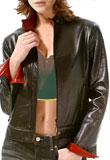 Hunter Leather Bomber