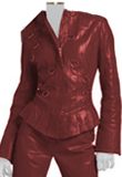 Ladies short zipper jacket