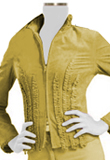 Soft lamb leather top