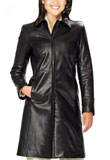 Discount lamb leather coat 