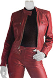 Womens Motorcycle Lamb Leather Jacket