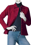 Womens-Leather-Button-Jacket| Lamb-Blazers| Designer-Outfit| Jacket