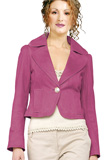 Charming Lamb Leather Womens Blazer