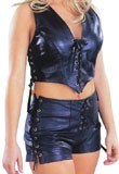 Cheap Jennie leather Short